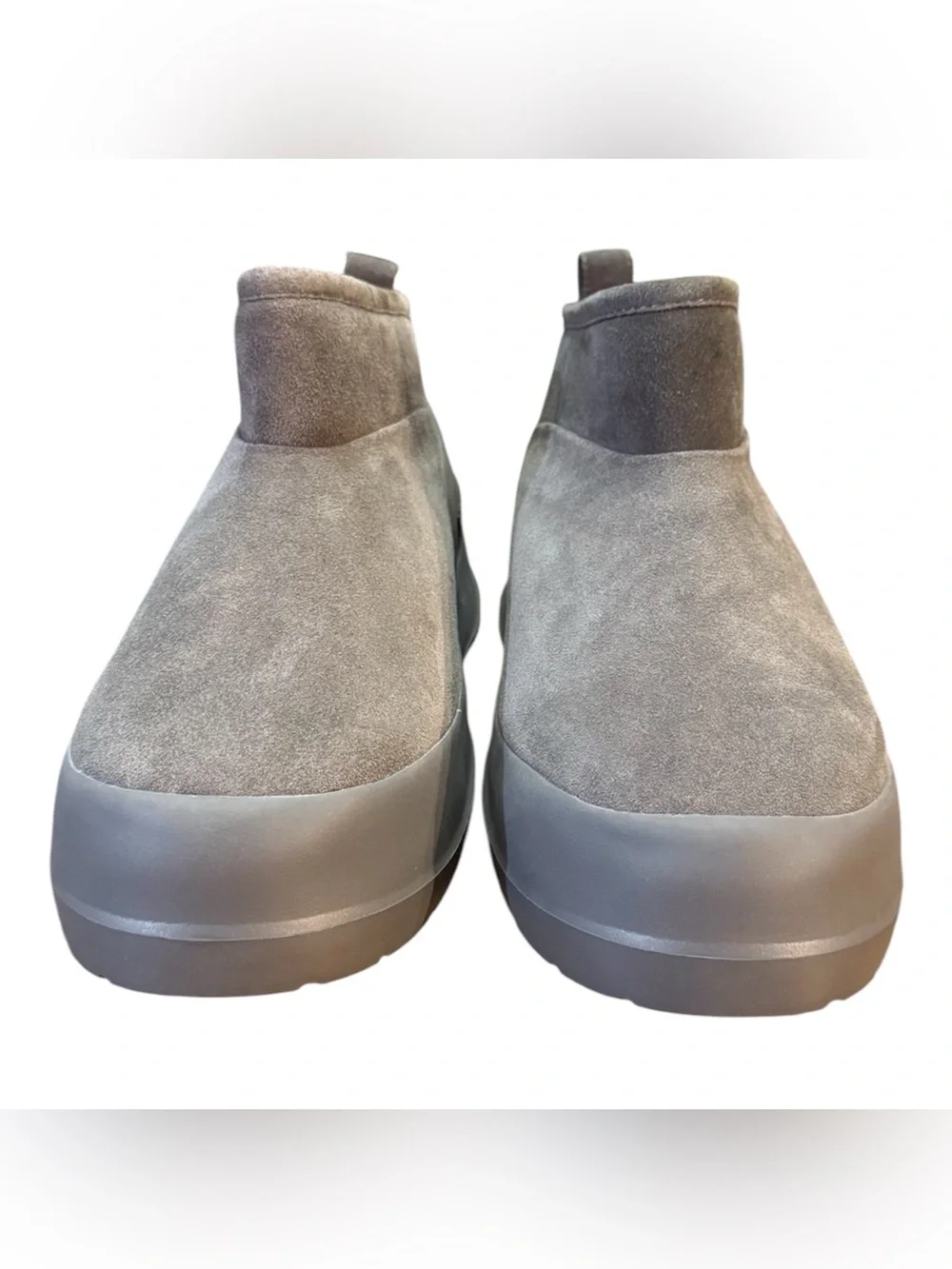 Moon Boot Luna Low Suede Boots Anthracite Grey Women’s Size 8.5
